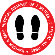 3M Circle Social Distance Spacers (Floor)