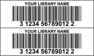 library bar code labels