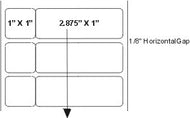 spine labels rolls