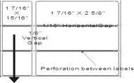 thermal spine label