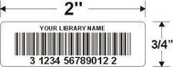 single thermal bar code label